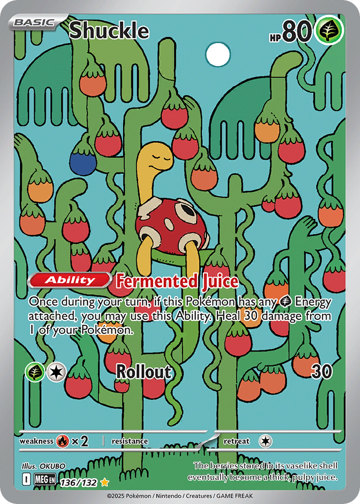 Shuckle - 136/132 - Illustration Rare