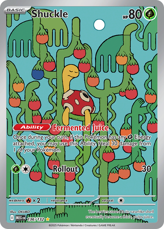 Shuckle - 136/132 - Illustration Rare