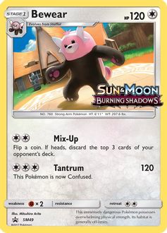 Bewear (Prerelease) - SM49 - SM Promos