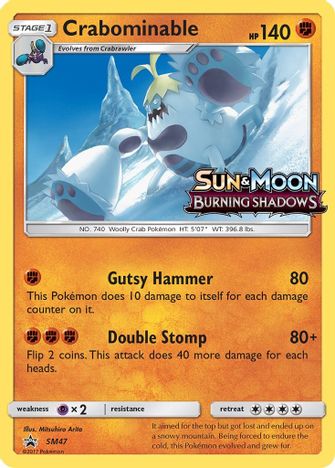 Crabominable (Prerelease) - SM47 - SM Promos