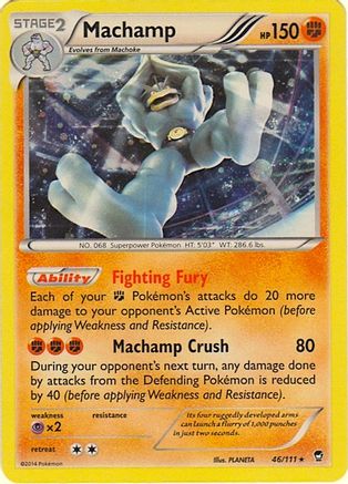 Machamp 046/111  - Holofoil Blister Exclusives - Promo