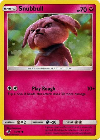 Snubbull - 15/18 - Holo Common