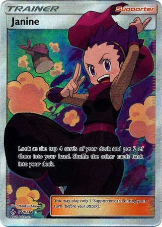 Janine (Full Art) - 210/214 - Ultra Rare