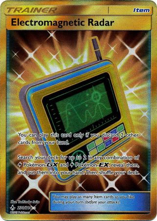 Electromagnetic Radar (Secret) - 230/214 - Secret Rare