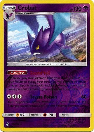 Crobat - 66/214 - Reverse Holofoil Rare