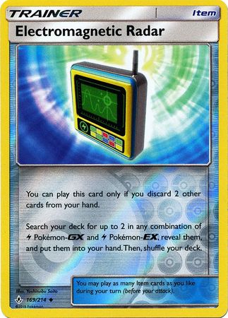 Electromagnetic Radar - 169/214 - Uncommon - Reverse Holofoil