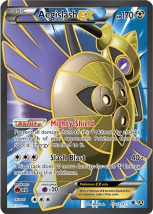 Aegislash EX - 065a/119 - Alternate Art Promos