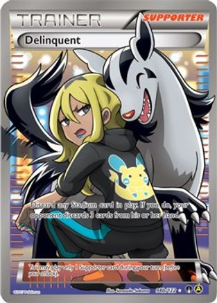 Delinquent (Full Art) - 098b/122 - Alternate Art Promos