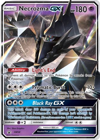 Necrozma GX - SM58 - SM Promos