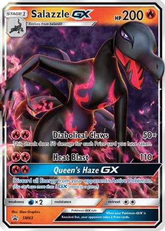 Salazzle GX - SM63 - SM Promos
