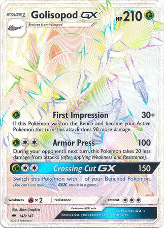 Golisopod GX (Secret) - 148/147 - Secret Rare