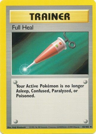 Full Heal - 082/102 - Uncommon - Unlimited Edition - (MP)