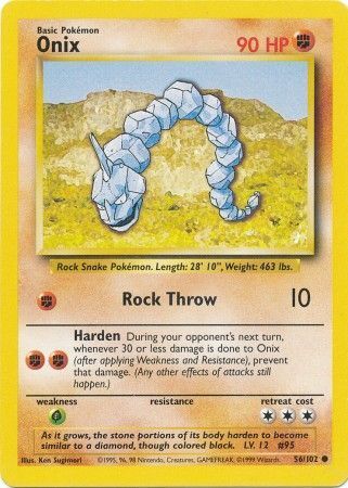 Onix - 056/102 - Common - Unlimited Edition - (MP)