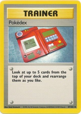 Pokedex - 087/102 - Uncommon - Unlimited Edition - (MP)