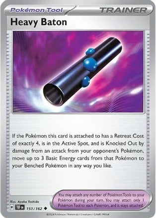 Heavy Baton - 151/162 - Uncommon - Reverse Holo