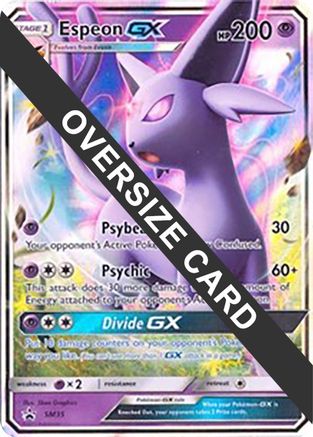 Espeon GX SM35  - Holofoil Jumbo Cards - Promo