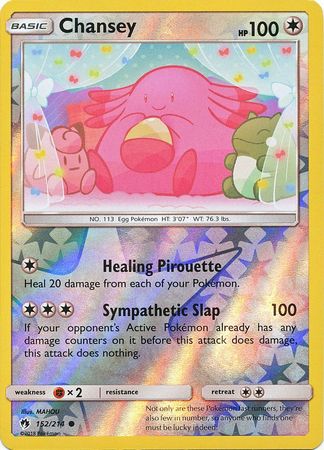 Chansey - 152/214 - Common - Reverse Holofoil