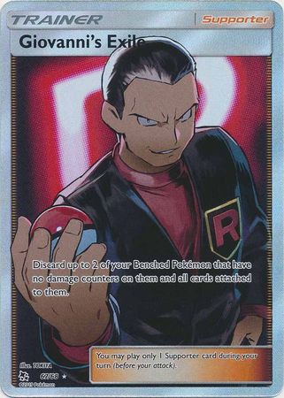 Giovanni's Exile (Full Art) - 67/68 - Ultra Rare