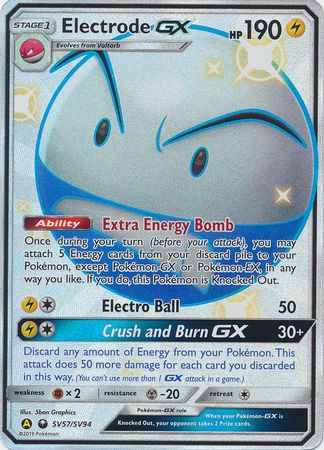 Electrode GX - SV57/SV94 - Shiny Holo Rare