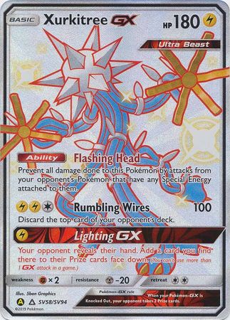 Xurkitree GX - SV58/SV94 - Shiny Holo Rare