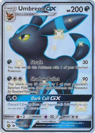 Umbreon GX - SV69/SV94 - Shiny Holo Rare