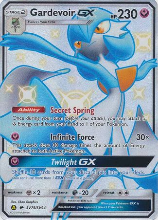 Gardevoir GX - SV75/SV94 - Shiny Holo Rare