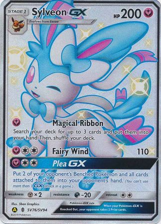 Sylveon GX - SV76/SV94 - Shiny Holo Rare