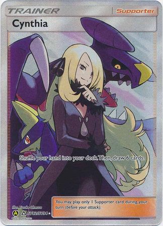 Cynthia - SV82/SV94 - Shiny Holo Rare