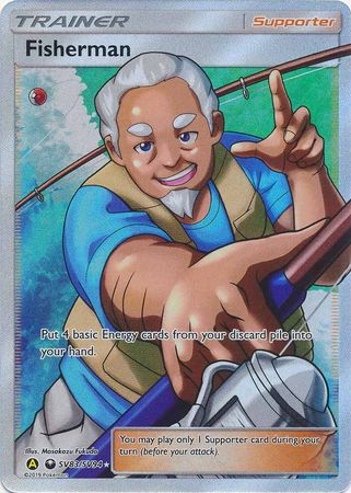 Fisherman - SV83/SV94 - Shiny Holo Rare