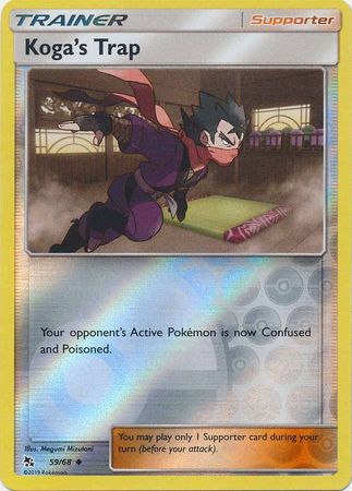 Koga's Trap - 59/68 - Uncommon - Reverse Holofoil
