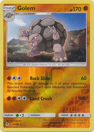 Golem - 35/68 - Rare - Reverse Holofoil