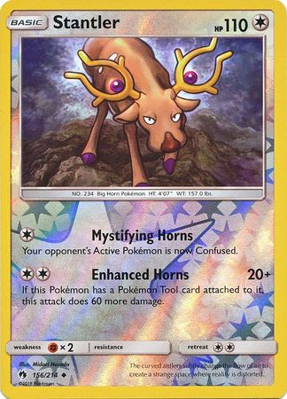 Stantler - 156/214 - Uncommon - Reverse Holofoil