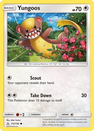Yungoos 112  SM  Ultra Prism - Common