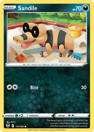 Sandile - 111/195 - Common - Reverse Holo