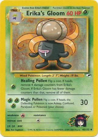 Erika's Gloom (45) 045/132  - Unlimited Gym Heroes - Uncommon