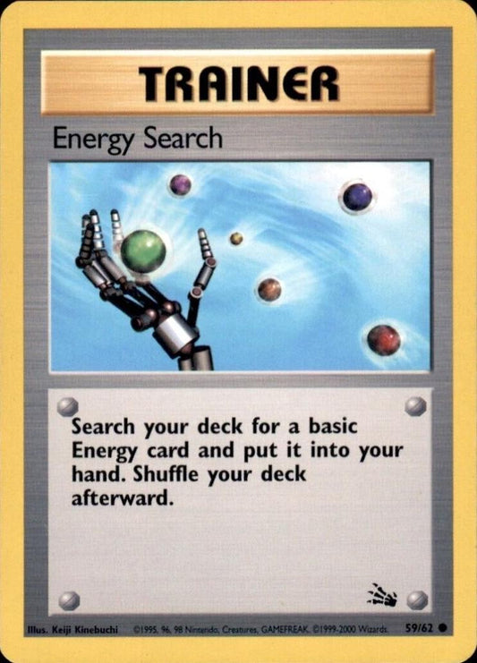 Energy Search 059/62  - Unlimited Fossil - Common