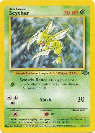 Scyther (26) 026/64  - Unlimited Jungle - Rare