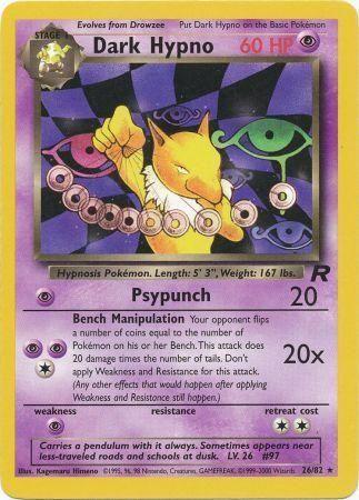 Dark Hypno (26) 026/82  - Unlimited Team Rocket - Rare