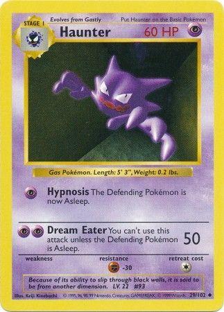 Haunter - 029/102 - Uncommon - Unlimited Edition - (VLP)
