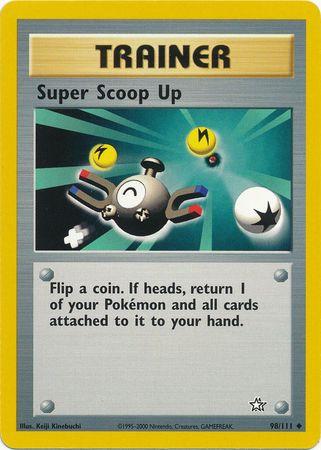 Super Scoop Up 098/111  - Unlimited Neo Genesis - Uncommon