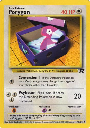 Porygon 048/82  - Unlimited Team Rocket - Uncommon
