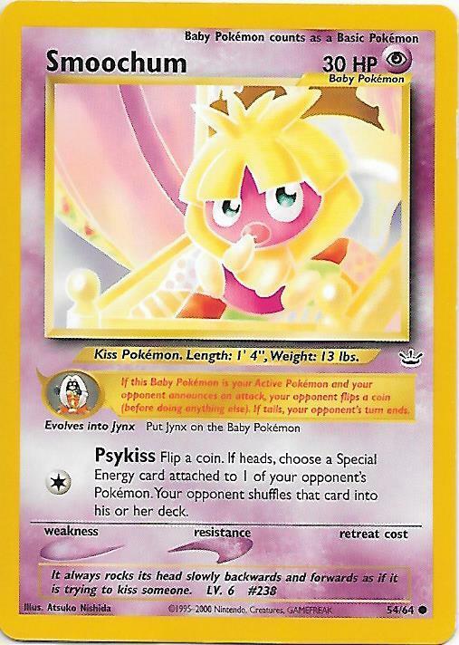 Smoochum 054/64  - Unlimited Neo Revelation - Common