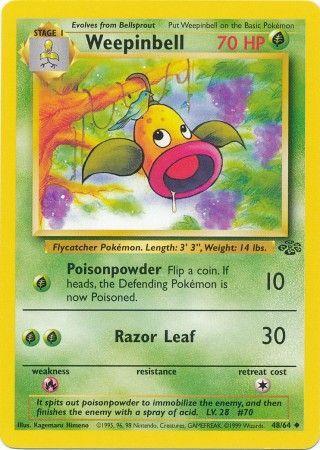 Weepinbell 048/64  - Unlimited Jungle - Uncommon
