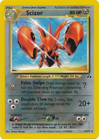 Scizor (29) 029/75  - Unlimited Neo Discovery - Rare