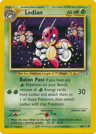Ledian 039/111  - Unlimited Neo Genesis - Uncommon