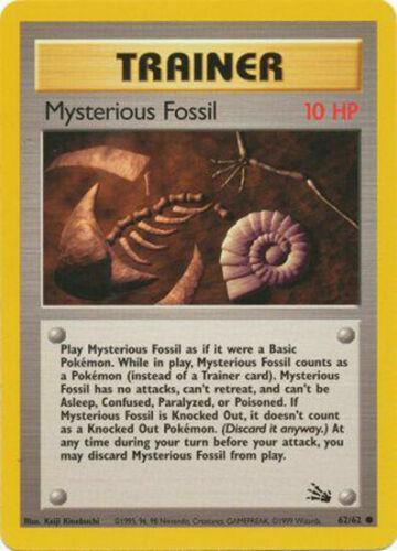 Mysterious Fossil 062/62  - Unlimited Fossil - Common