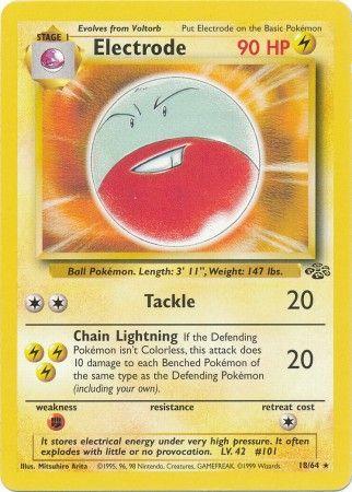 Electrode (18) 018/64  - Unlimited Jungle - Rare