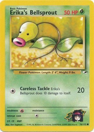 Erika's Bellsprout (76) 076/132  - Unlimited Gym Heroes - Common