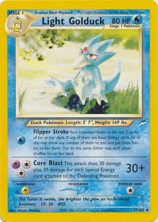 Light Golduck 047/105  - Unlimited Neo Destiny - Uncommon