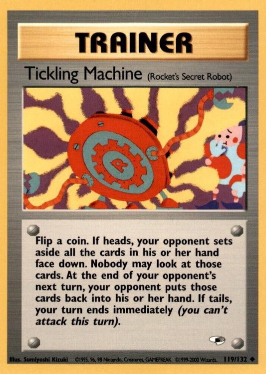 Tickling Machine 119/132  - Unlimited Gym Heroes - Uncommon